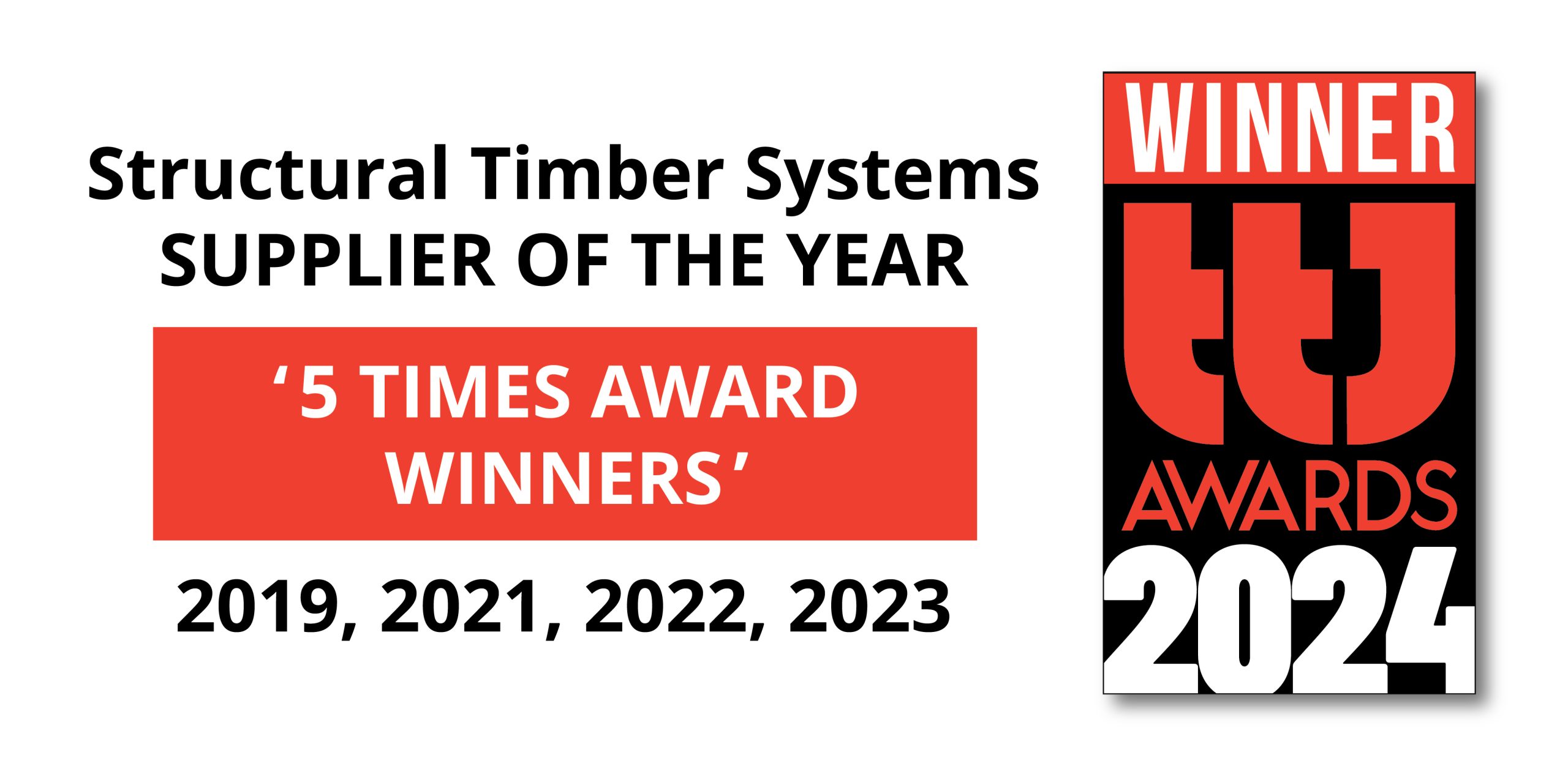 Crendon Timber Engineering  TTJ Structural Timber Systems – SUPPLIER OF THE YEAR – Five Times Award Winners