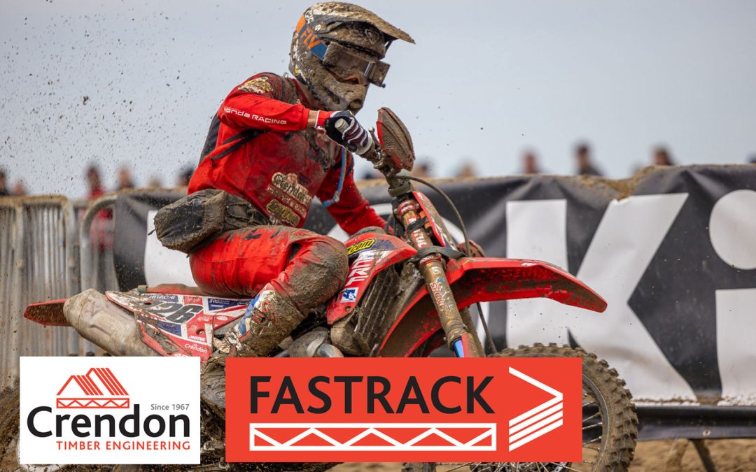 Motorcross bike riding