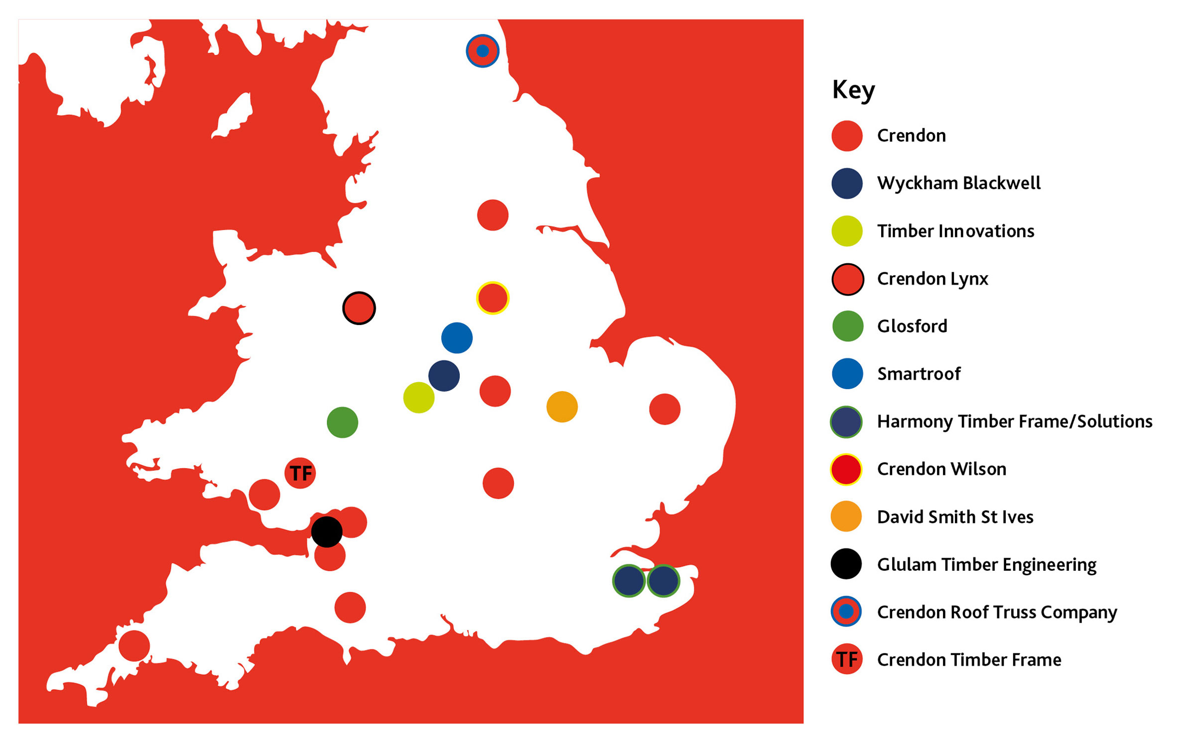 Timber Frame Map