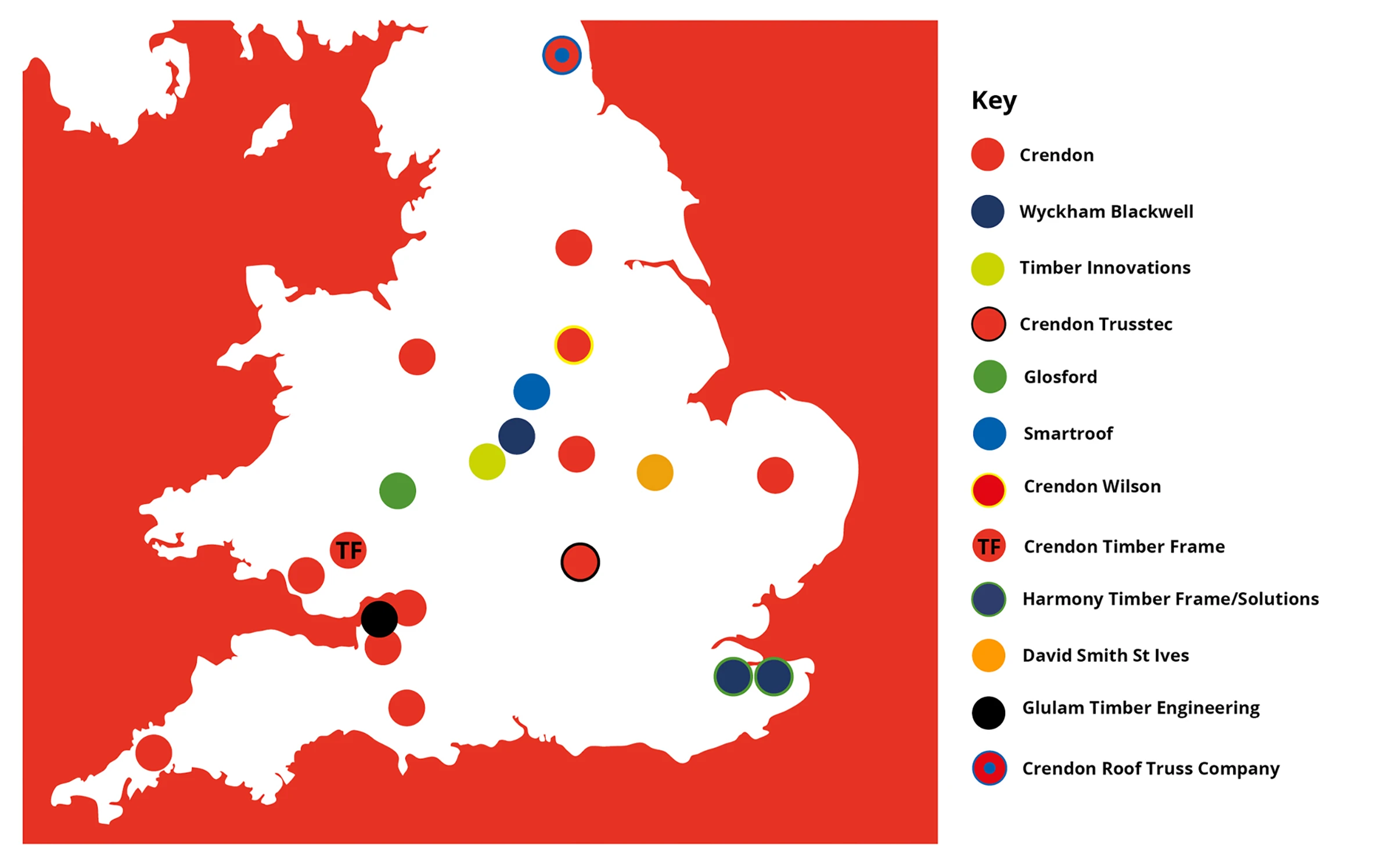 Timber Frame Map