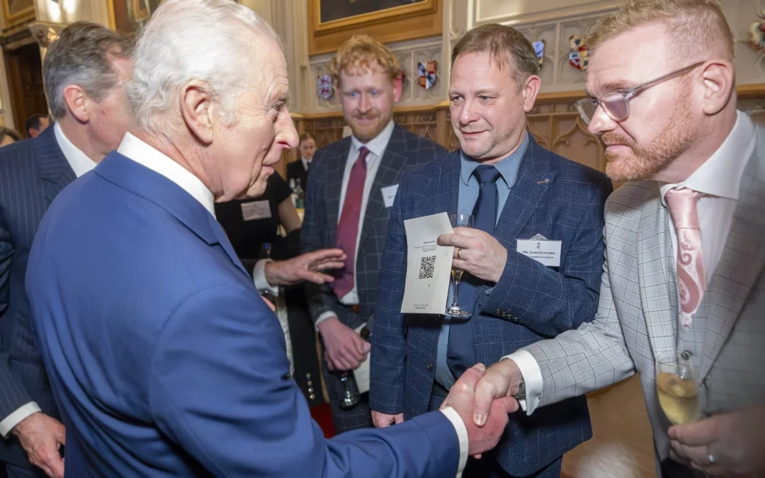Two men shaking hands