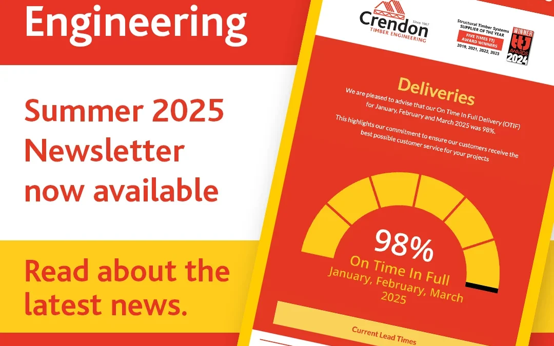 Screenshot of crendon newsletter