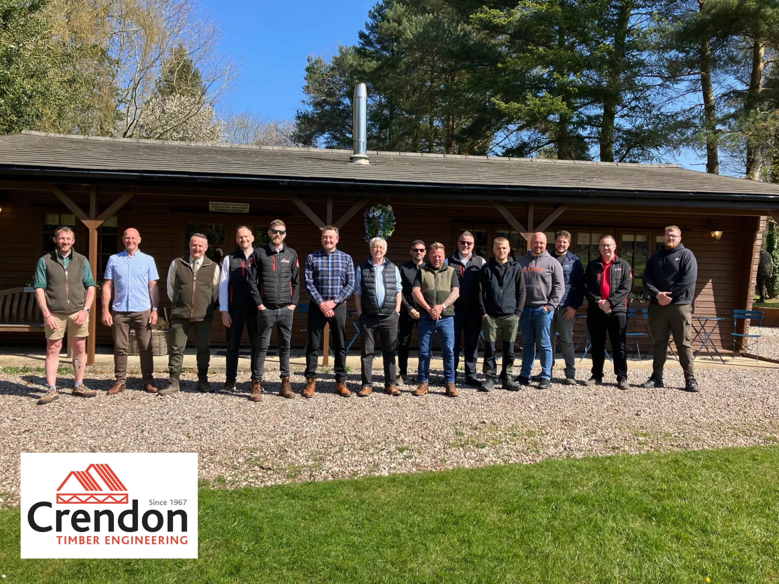 Crendon Timber Engineering recently organised an exceptional Clay Pigeon Shoot at Yeaveley Estate in Ashbourne