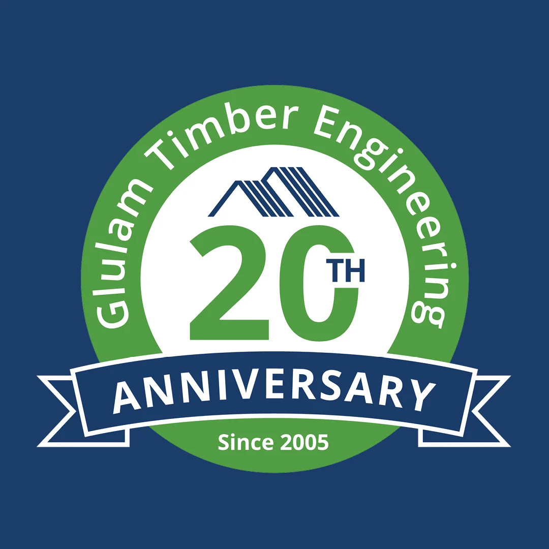 Glulam 20th anniversary logo