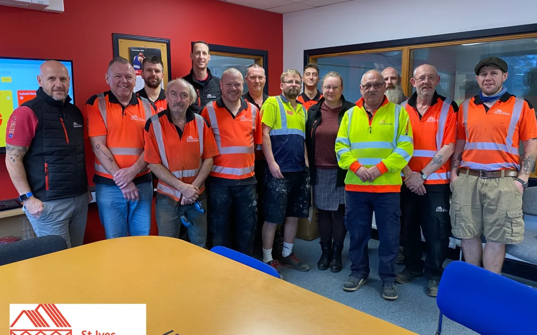 The DSSI team standing in a line for a photo.