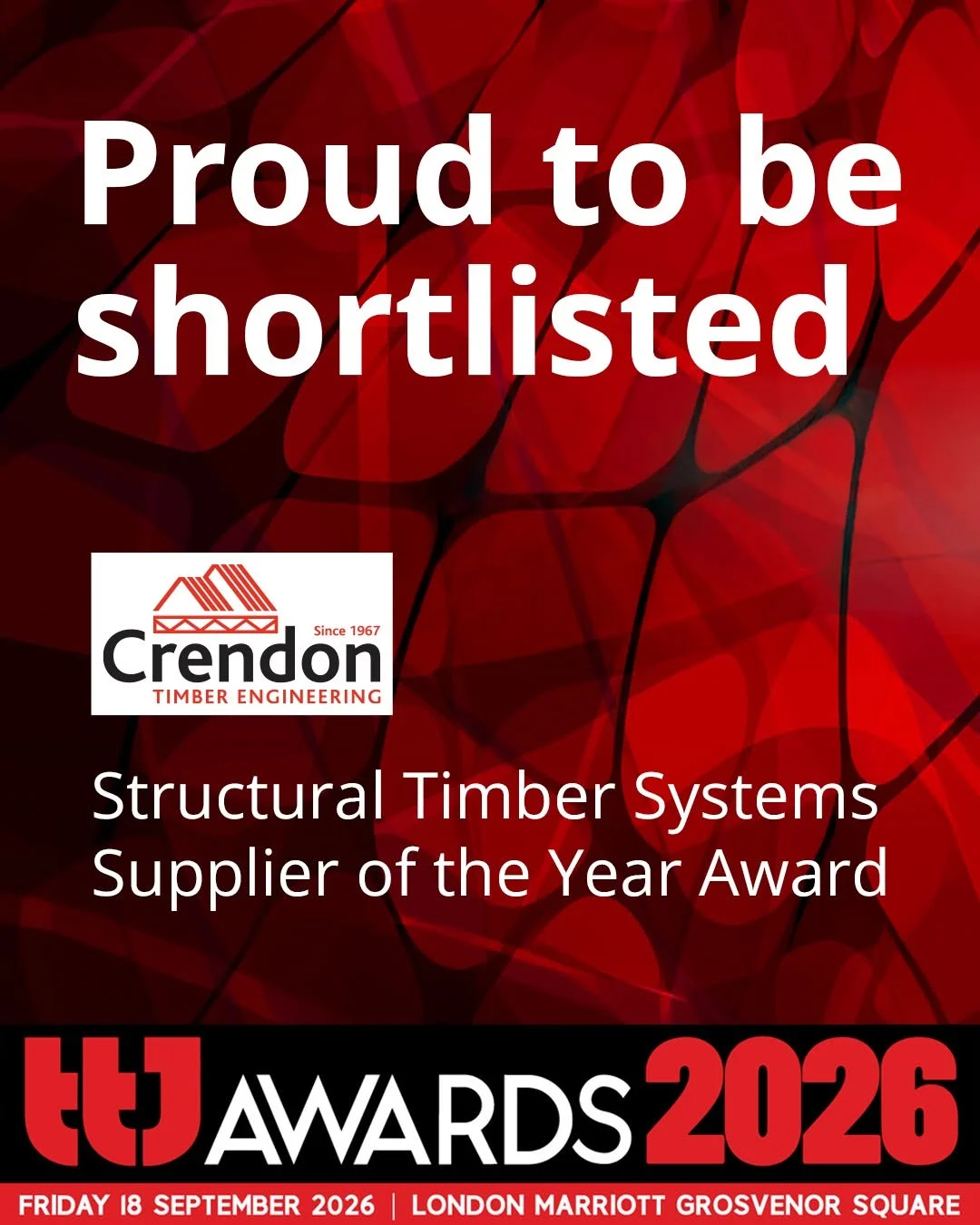 🏆 Were delighted to be shortlisted!