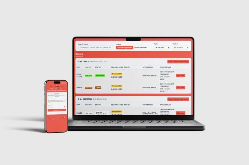 Crendon Customer Delivery Tracker