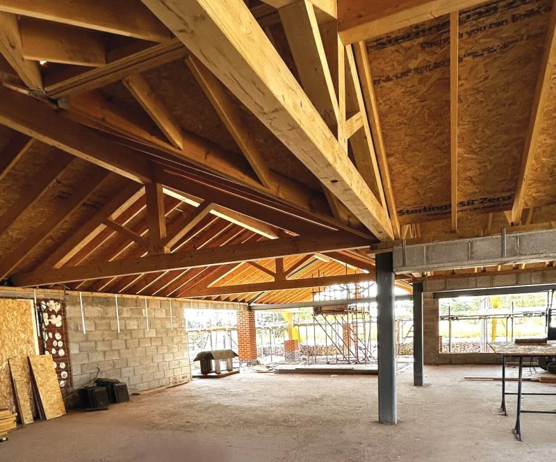 Glulam Feature Trusses